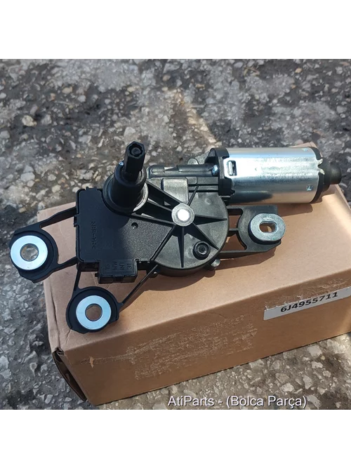 6J4955711 2009-2011 Seat Ibiza Arka Cam Silecek Motoru